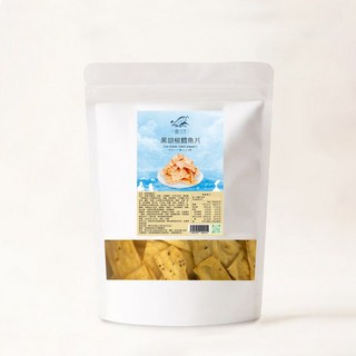 金師傅 魚片(絲)系列 黑胡椒鱈魚片, 170g, 1包