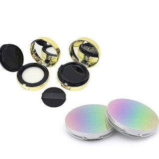 미니 파운데이션 쿠션 공병 팩트 화장품 여행용 휴대용, 파우더팩트 01729ZO, 1개