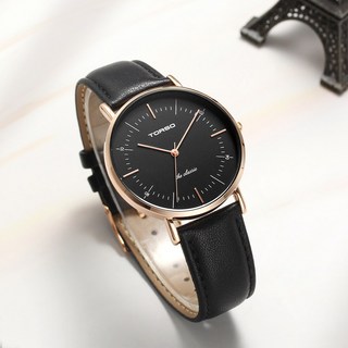 TORSO 토르소 T41L 더클래식 쿼츠 커플 워치 남여 가죽 손목 시계