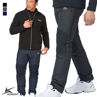 코몽트 추성훈 터벨리 퀼팅 패딩 바지 겨울 팬츠 K14T19507