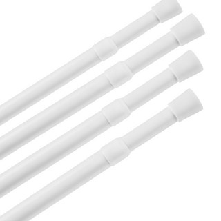 SWNC 하우스핏 다용도 압축봉 길이조절 무타공설치, 1, 순수한 White