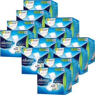 Always 好自在 經典款液體衛生棉 27公分, 12個, 10片, 日用