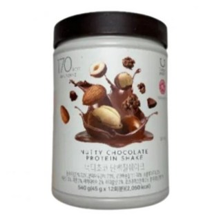 딜라이트 프로젝트 너티초코 단백질쉐이크 540g, 1개