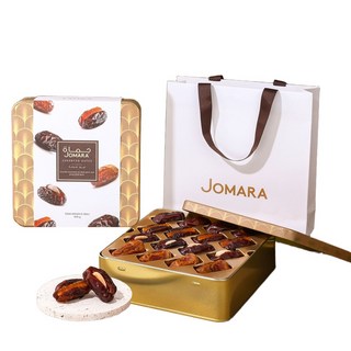 [기간한정]조마라 데이츠 최상급 씨없는유기농대추야자 두바이황실간식 와인안주 선물세트(쇼핑백증정), 1세트, 32개입