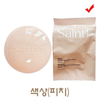 2025 세인트프랑 W 스킨트리트먼트 팩트 누디 썸머에디션 본품12g+리필12g, 1개, 기타