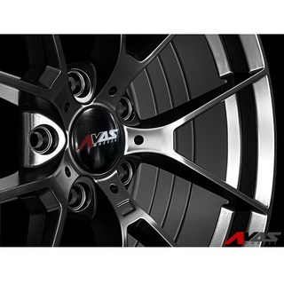 麗車坊 鋁圈 Replica B814 旋鍛 19吋 5孔120, 平光黑, 1個