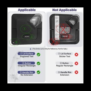 호환 닌자 호환 믹서기 뚜껑 교체용 주둥이 커버 NJ600 BL610 플랩 72 Oz 투수, 한개옵션0, 1개