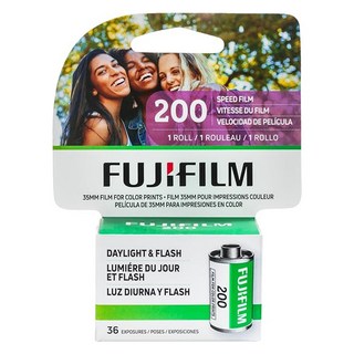 FUJIFILM 富士 200 36張 彩色印刷底片 35mm, 1個, 單一商品