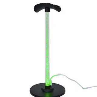 嘉義出貨 頭戴式發光幻彩耳機支架耳機支架RGB遊戲電競房裝飾燈光氛圍支架發光炫酷遊戲耳機支架, 1個, 耳機支架【不含耳機】,僅含支架