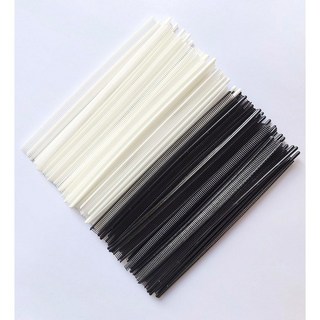 KDYOFNI 4000개 미니 스티치 고정핀 빠른 의류 수선용 0.18인치 플라스틱 마이크로 태깅 건 휴대용 재봉기 옷용 검정색 및 흰색 각각 2000개