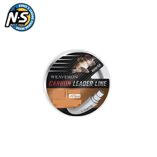 NS 엔에스 위브론 카본 리더 라인 쇼크리더 목줄 후로로카본, 락피쉬 0.6호