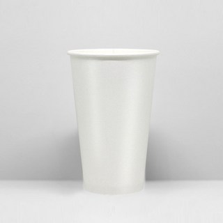 투고팩토리 아이스 핫 겸용컵 16온스 양면코팅 무인쇄 유광 1봉 50ea, 1개, 480ml, 1000개입