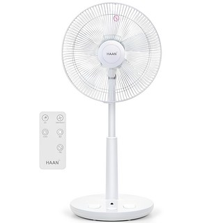 한경희생활과학 초미세풍 발터치 리모컨 선풍기 HAAN-HDC230, HAAN-HDC230(화이트)