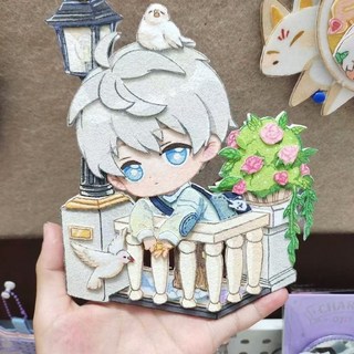 超火 周邊 小紅書 戀與深空周邊沈星回不織布手工掛件送閨蜜朋友禮物