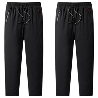 겨울 뉴 방한 작업복 오토바이 패딩 일자 슬림핏 바지, 라이트그레이