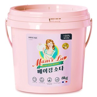 맘스럽 베이킹소다 버킷 8kg 프리미엄 초대용량 1등급원료 프랑스기술력, 1개