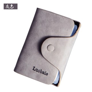 卡包銀行信用卡套多卡位男女款名片夾防磁收納磨砂卡套卡包大容量