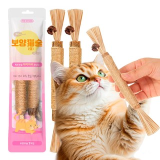 더보양 보양묘술 고양이 수제 장난감, 2개, 마따따비