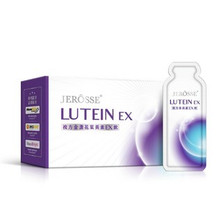 JEROSSE 婕樂纖 複方金盞花葉黃素EX飲 晶亮保健 專利配方 守護您的明亮世界, 4個, 30ml