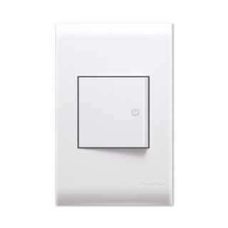 나노 슬림오딧세이 1구 단로 스위치 (화이트), 5개