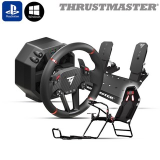 트러스트마스터 T598 DD 레이싱휠 GT Lite Carbon Grey 시트 패키지 (PS5 PC용) PO, 1세트, T598 + GT Lite