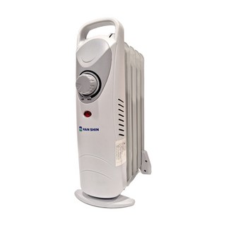 2025년 신형 무소음 무연 한신 미니 5핀 라디에이터 HST-500W (1~1.5평형)