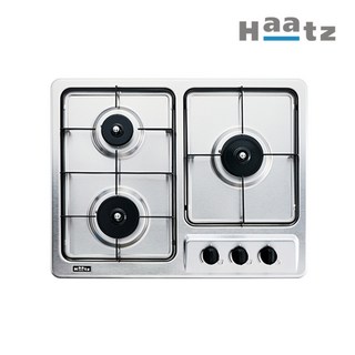 [전국설치가능] 하츠 빌트인 3구 쿡탑 가스레인지 교체 건전지형 타공 560x430 / GC-3605, LPG, GC-3605 (건전지점화)