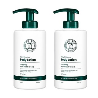 [더마푸라민] 데일리 모이스춰 바디로션 500ml x2, 2개