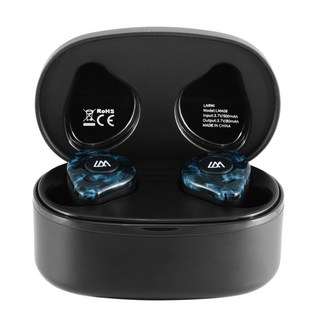 樂米 LARMI LMA08 觸控無線藍芽耳機 藍芽5.3運動入耳式真無線耳機, 幽藍(深藍), 幽藍(深藍)