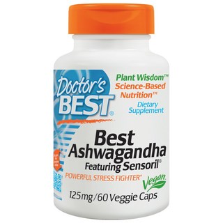 Doctor's BEST 南非睡茄萃取植物膠囊, 60顆, 1罐