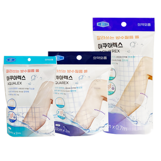 아쿠아렉스 5cm x 2m 잘라쓰는 방수밴드 방수필름 롤, 2개