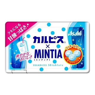 Asahi 朝日 Mintia口含錠 可爾必思風味 50錠入, 350g, 10盒