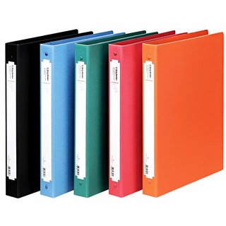 수입 지3공 O링 바인더 35mm A4 파일 홀더 문서 정리 클립 노트북 서류 보관 철제, 흑색(B342-7)