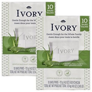 아이보리비누 세수비누 알로에 113g 20개