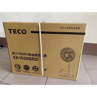 TECO 東元 16吋DC扇 XA1628BRD 微電腦遙控電風扇，節能靜音，多段風速，台灣適用
