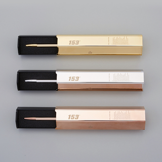 모나미 153골드 유성 볼펜, 화이트골드, 1개