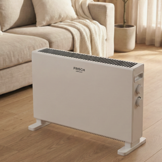 이동식 가정용 무풍 온풍기 컨벡션 히터 전기 컨벡터 사무실, 심플화이트, C08A