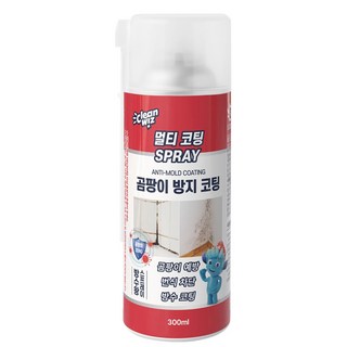 크린위즈 멀티 코팅 곰팡이 방지 코팅스프레이 300ml, 투명(300ml*1개)