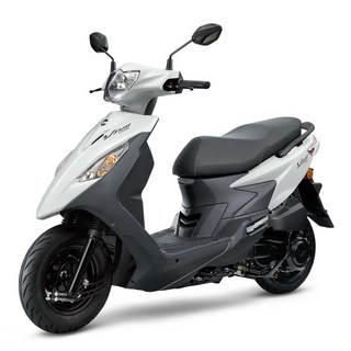 SYM三陽 活力VIVO 125機車 時尚輕巧 靈活操控, 白, VIVO 125 鼓煞
