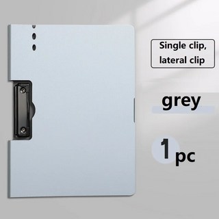 1pc A4 파일 폴더 문서 정리함 커버가 있는 클립보드 비즈니스 및 학교용 A4 용지 폴더 문구 및 사무용품