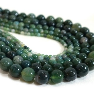 선우몰 수초마노(청매화석) 인도마노 원석재료 DIY제작 팔찌만들기 매화석 악세사리 비즈공예, 6mm, 1개