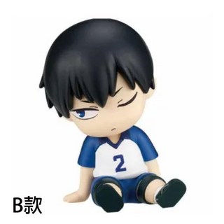 【M.M小舖】『現貨』 T-ARTS 轉蛋 扭蛋 排球少年倚肩公仔 中學生 國中 倚肩 公仔 日向 排球 模型 全4款, 1個, B款/影山飛雄款1D401