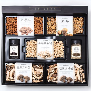 자연다움 건강담은 견과건버섯 혼합세트 2호 1.05kg, 1세트