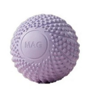 按摩球 吸盤式 筋膜球 瑜珈球 花生球 刺蝟球 按摩 健身球 復健球 花生按摩球, 1個, 磁石硬式舒緩筋膜球-紫色(7CM)
