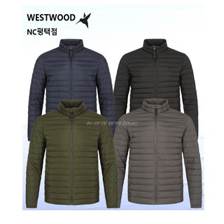 웨스트우드 WESTWOOD 남성 스탠넥 초경량 다운 패딩 자켓 4컬러 O0181