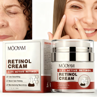 레티놀 크림 얼굴 주름 없애는 크림 주름개선 크림 주름 미백 탄력크림 팔자필러크림 최신상, 1개, 50g