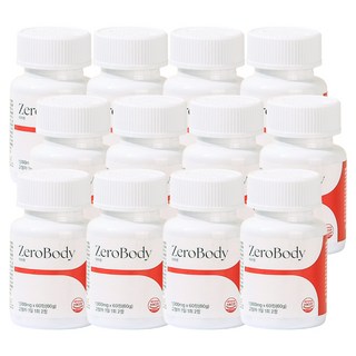 제로바디 뉴욕컷팅제 미국식 알파CD 이지컷 식약청 HACCP 인증, 12개, 60정