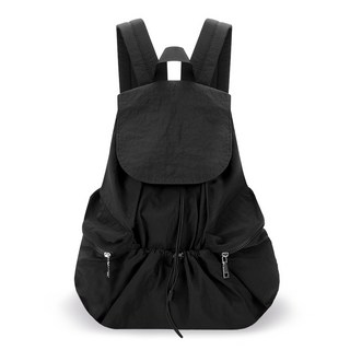 쿠키스트링 가벼운 나일론 백팩 대용량 방수 여행용 기저귀가방 2사이즈 남녀공용 커플백팩