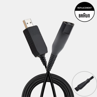 어썸케이 브라운 면도기 USB 충전기 시리즈 1 2 3 5 6 7 8 9 호환용, 2개