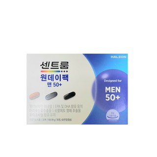 센트룸 원데이팩 맨50+ 멀티비타민, 30정, 108.99g, 1개
